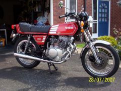 xs400 with wire wheels