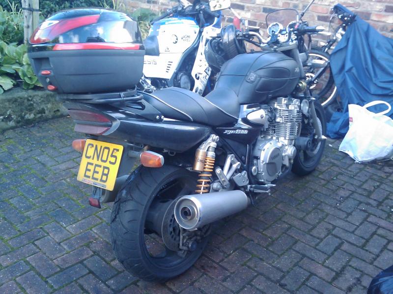 Only 1 bike left now... XJR 1300!