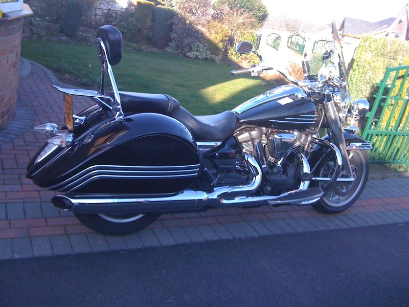 My Yamaha Midnight Star XV1900 - Mustav